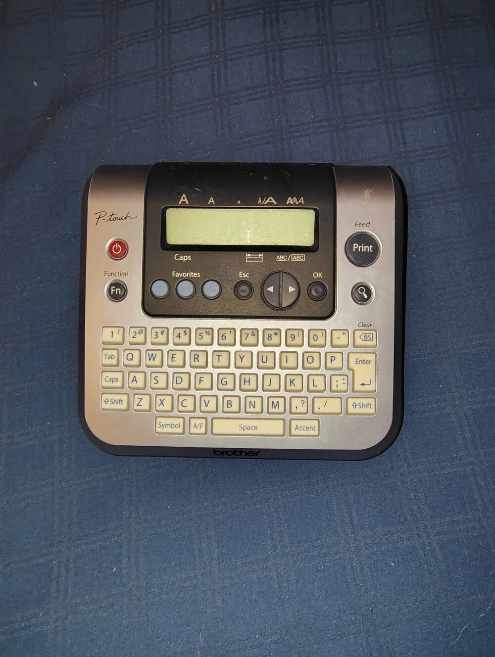 Brother touch label